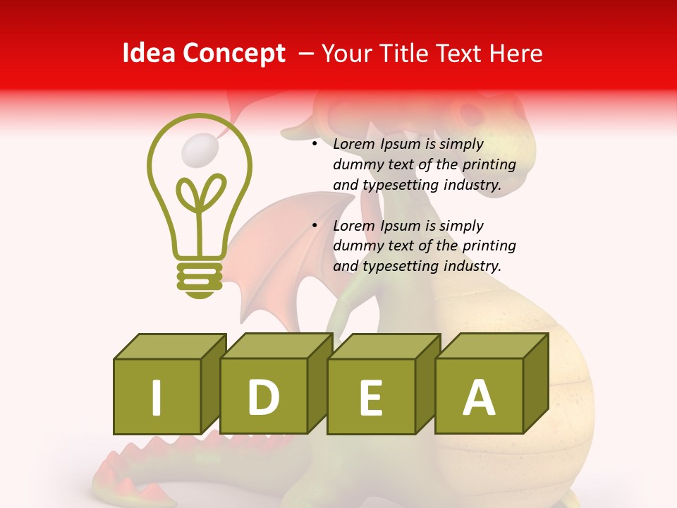 Isolated Claus Funny PowerPoint Template