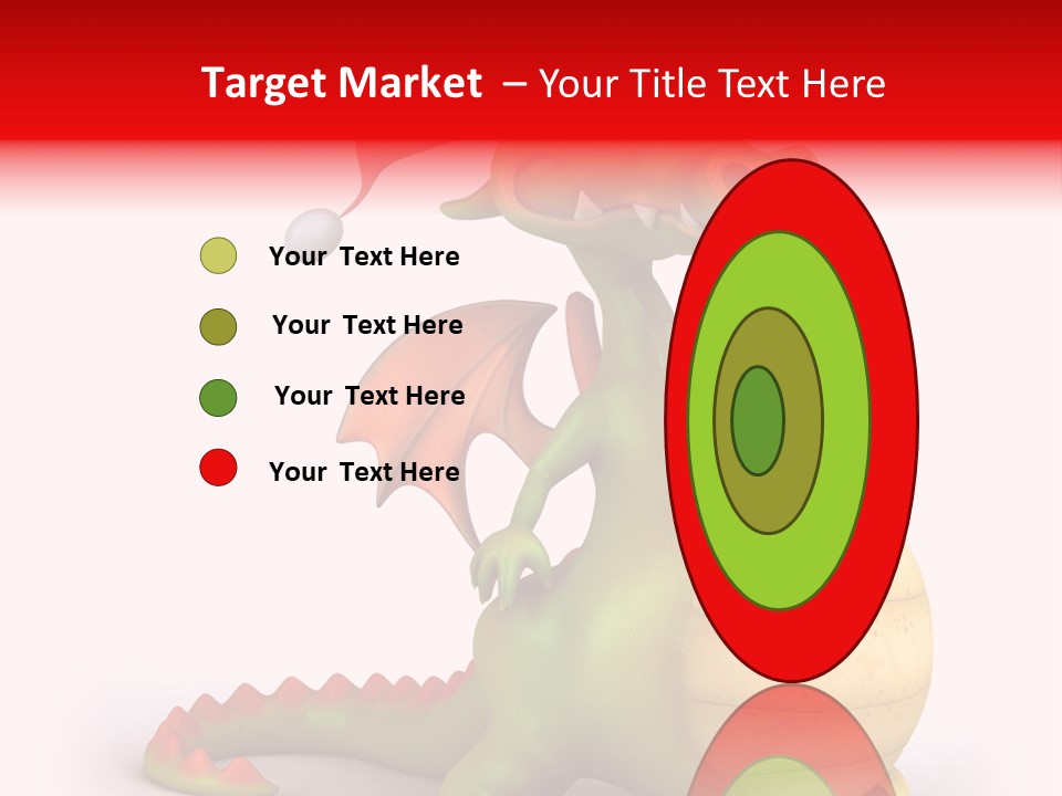 Isolated Claus Funny PowerPoint Template