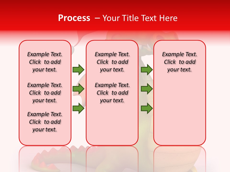 Isolated Claus Funny PowerPoint Template