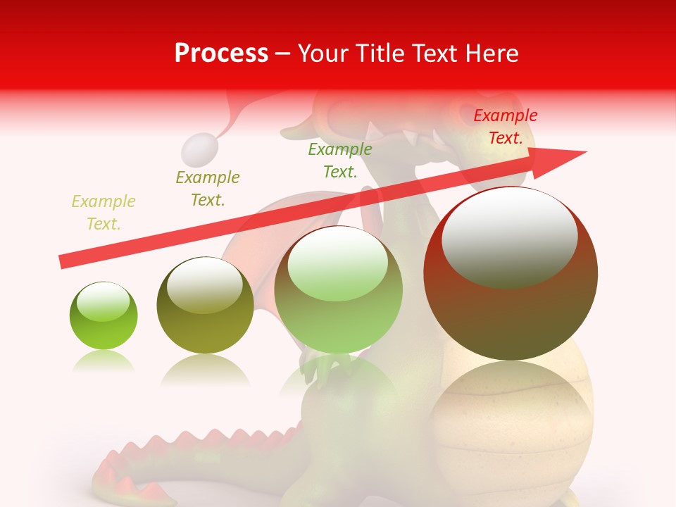 Isolated Claus Funny PowerPoint Template