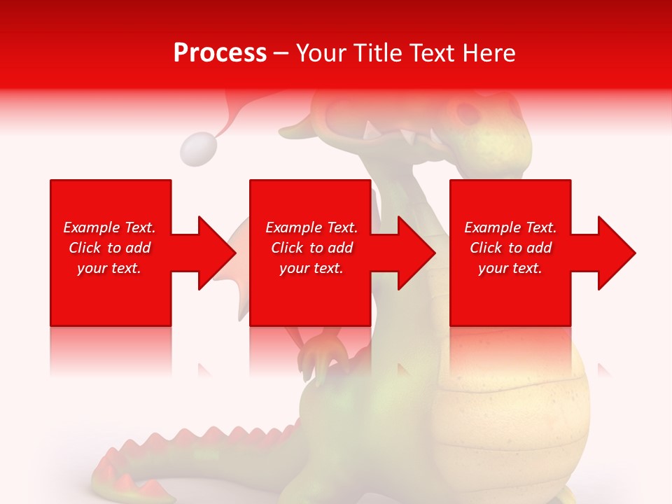 Isolated Claus Funny PowerPoint Template