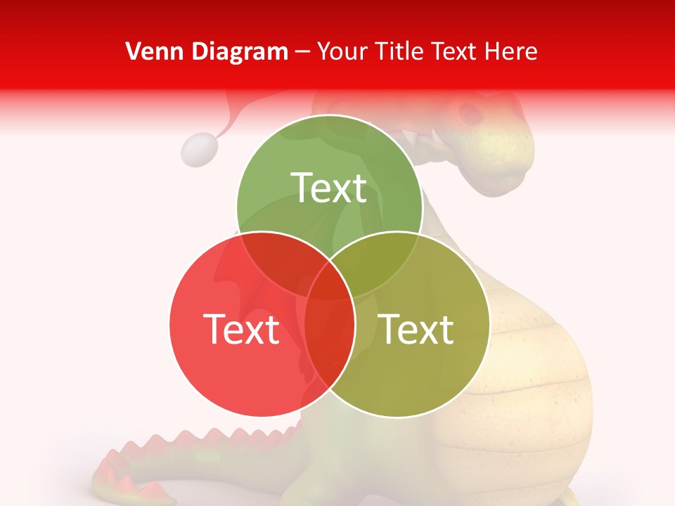 Isolated Claus Funny PowerPoint Template