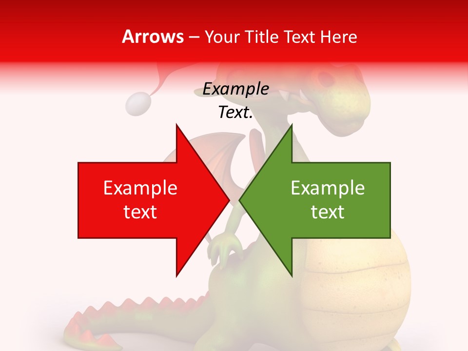 Isolated Claus Funny PowerPoint Template