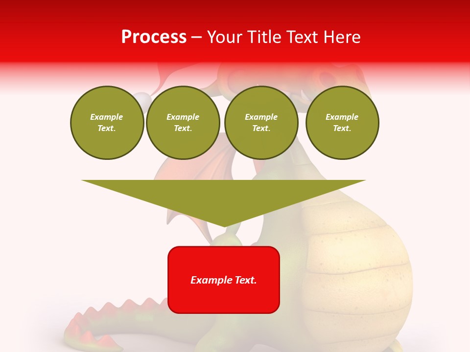 Isolated Claus Funny PowerPoint Template