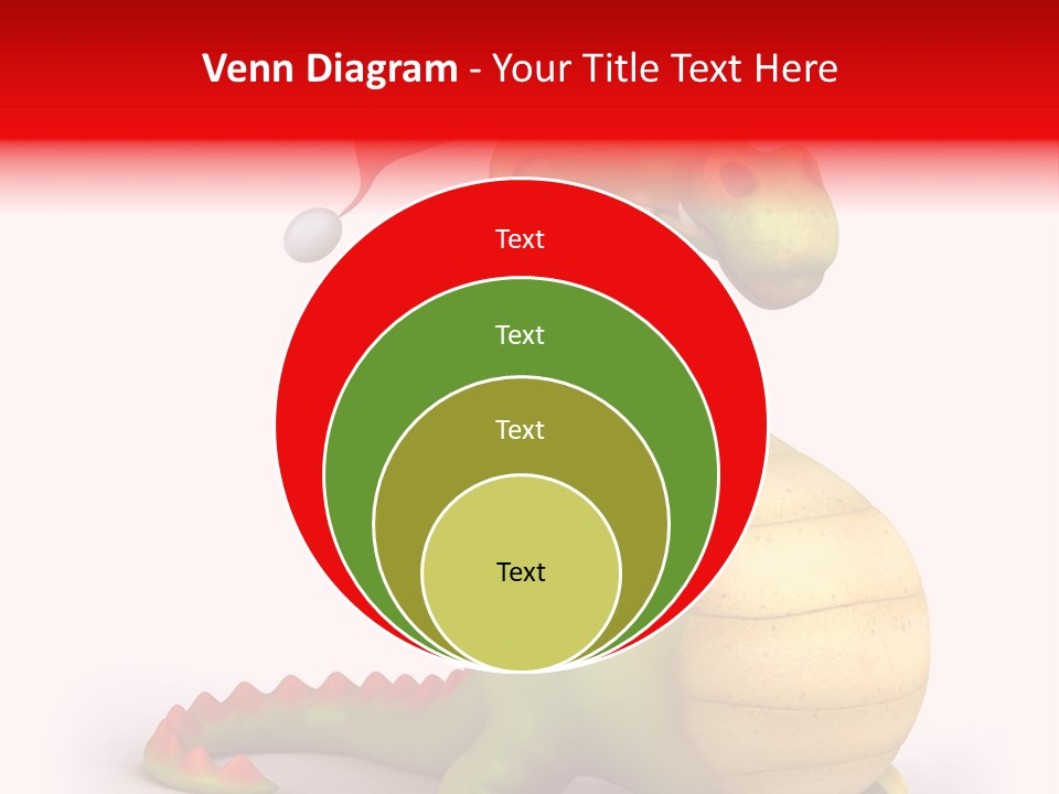 Isolated Claus Funny PowerPoint Template