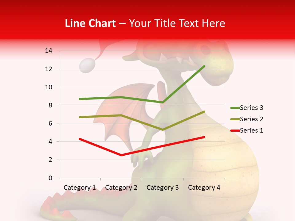 Isolated Claus Funny PowerPoint Template
