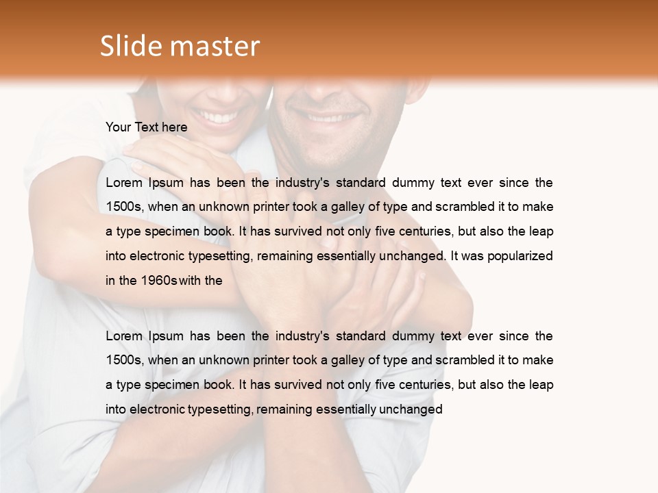 Human Figure Company PowerPoint Template