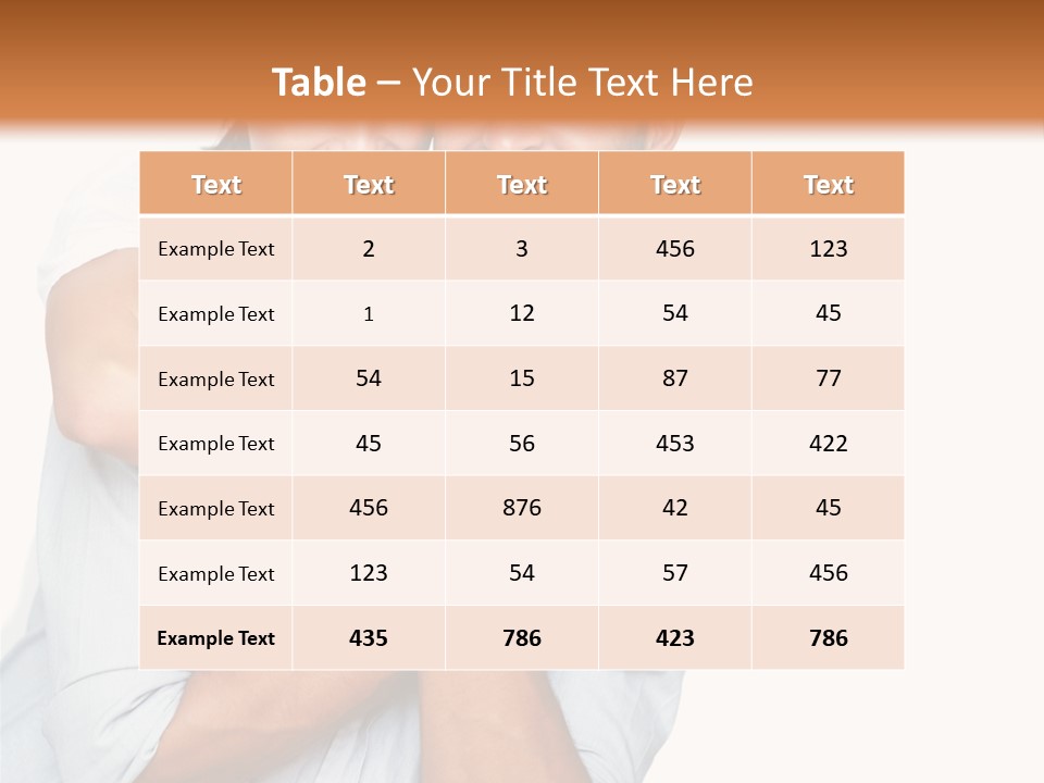 Human Figure Company PowerPoint Template