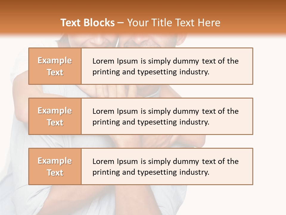 Human Figure Company PowerPoint Template