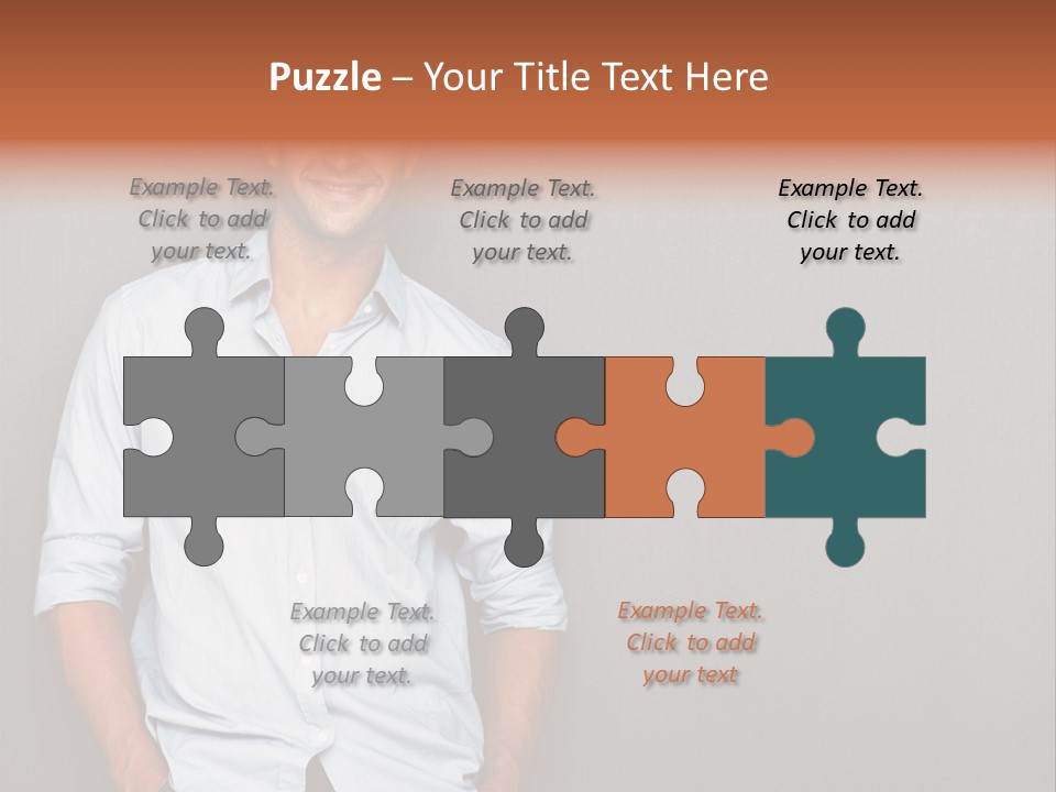 Chair Human Communication PowerPoint Template