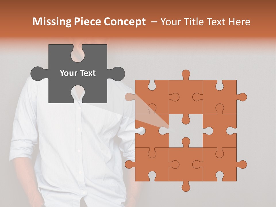 Chair Human Communication PowerPoint Template