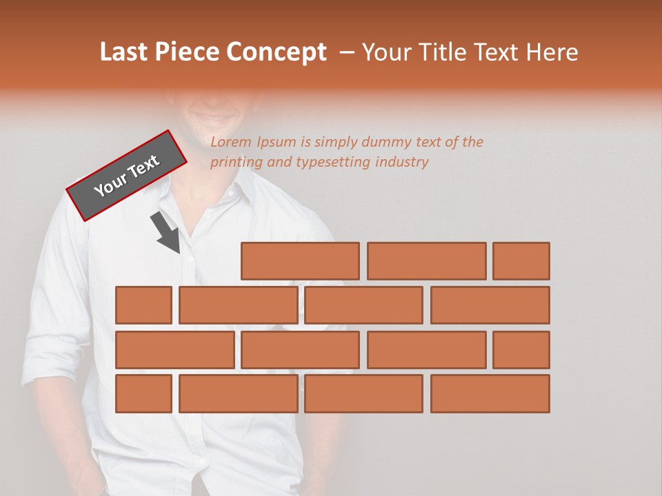 Chair Human Communication PowerPoint Template