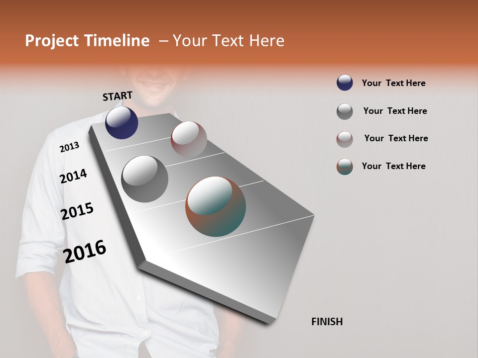 Chair Human Communication PowerPoint Template