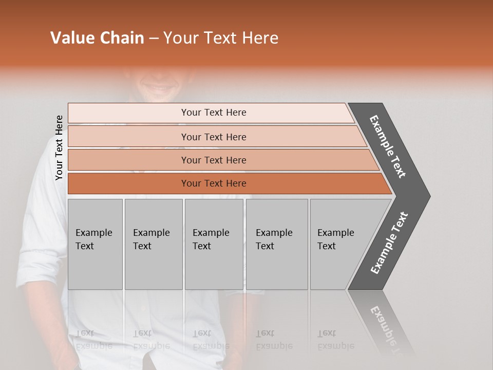 Chair Human Communication PowerPoint Template