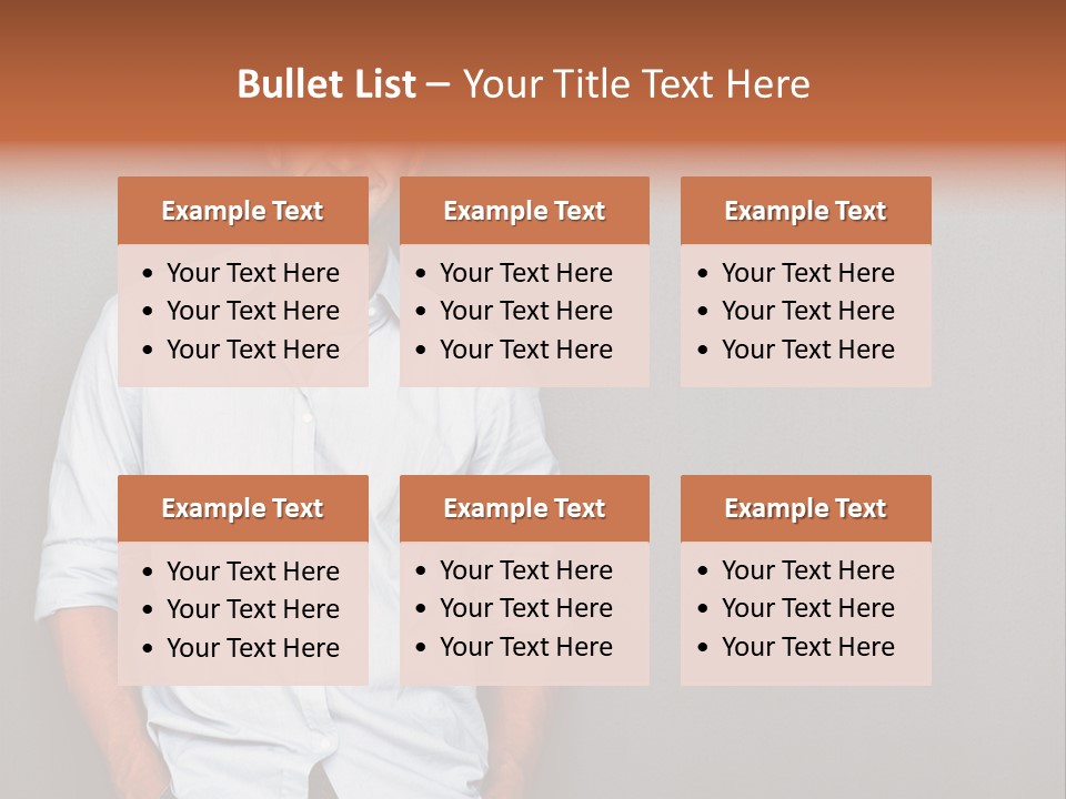 Chair Human Communication PowerPoint Template