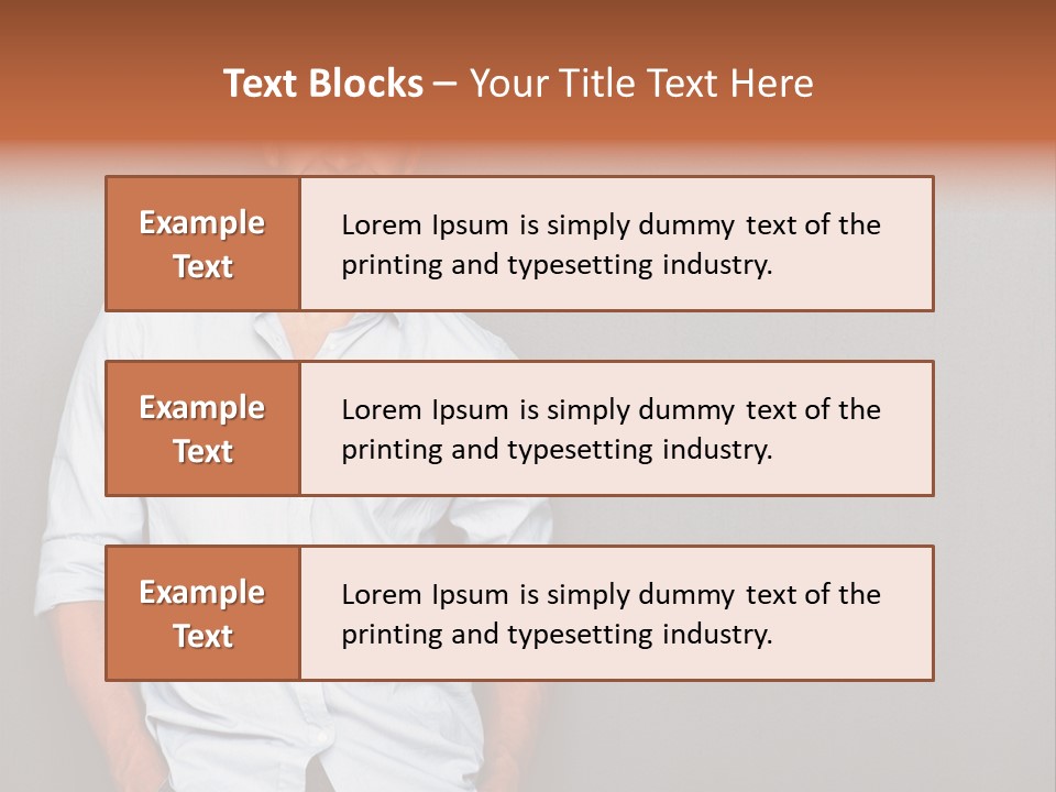 Chair Human Communication PowerPoint Template