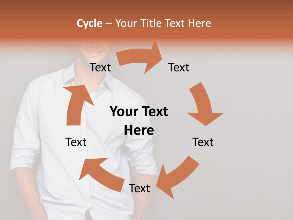 Chair Human Communication PowerPoint Template