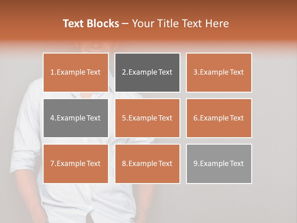 Chair Human Communication PowerPoint Template
