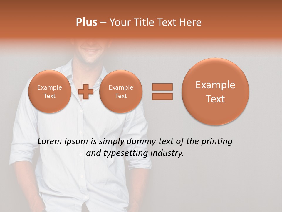 Chair Human Communication PowerPoint Template