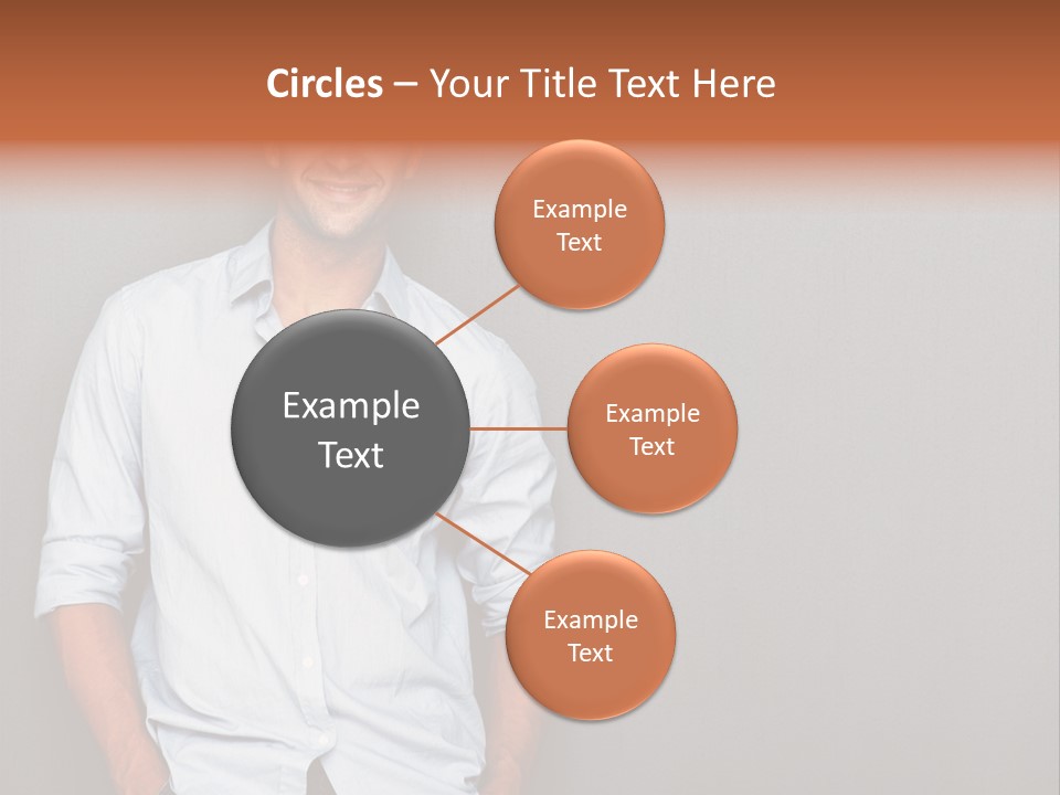 Chair Human Communication PowerPoint Template