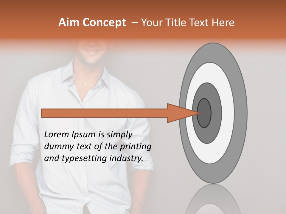 Chair Human Communication PowerPoint Template