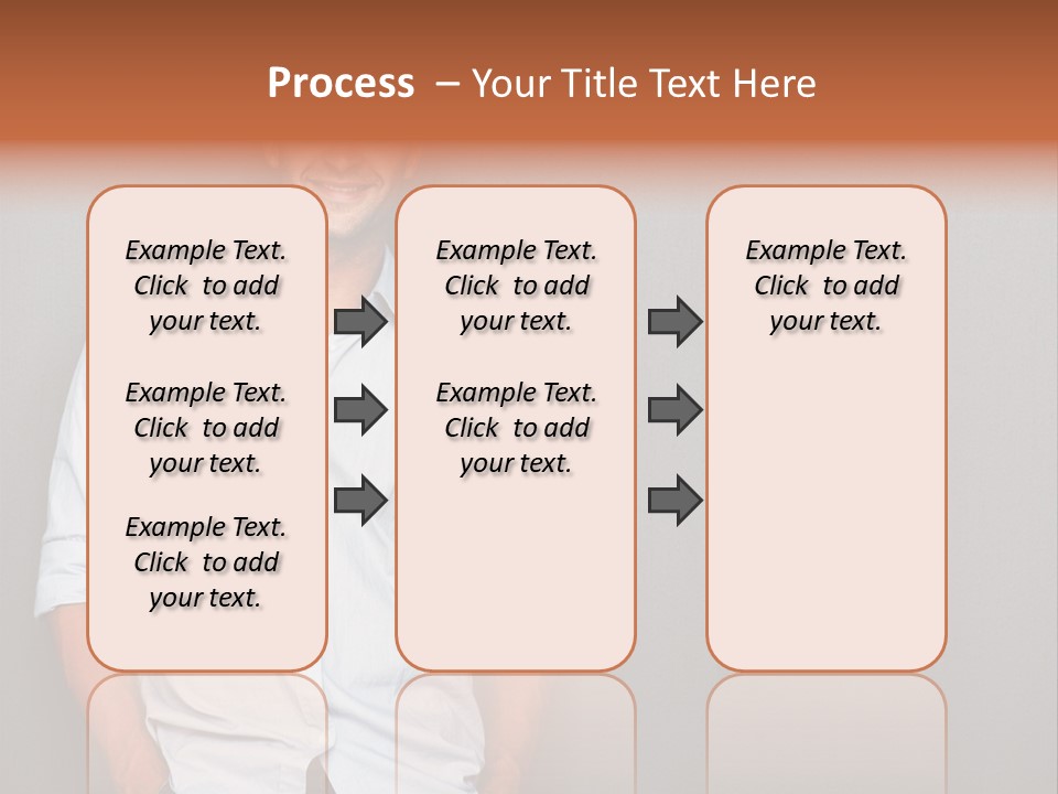 Chair Human Communication PowerPoint Template