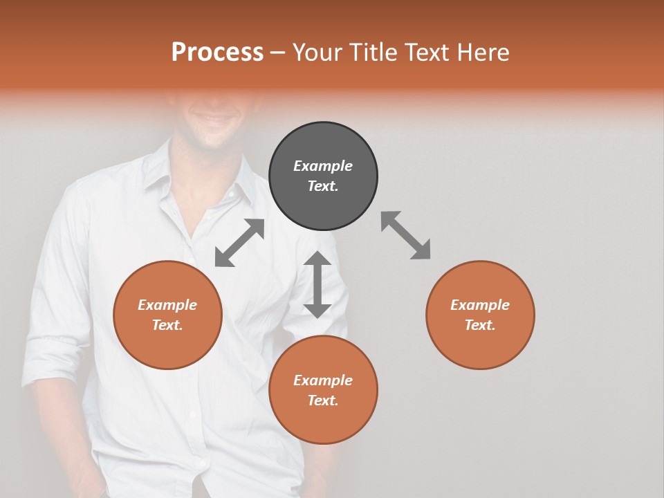 Chair Human Communication PowerPoint Template