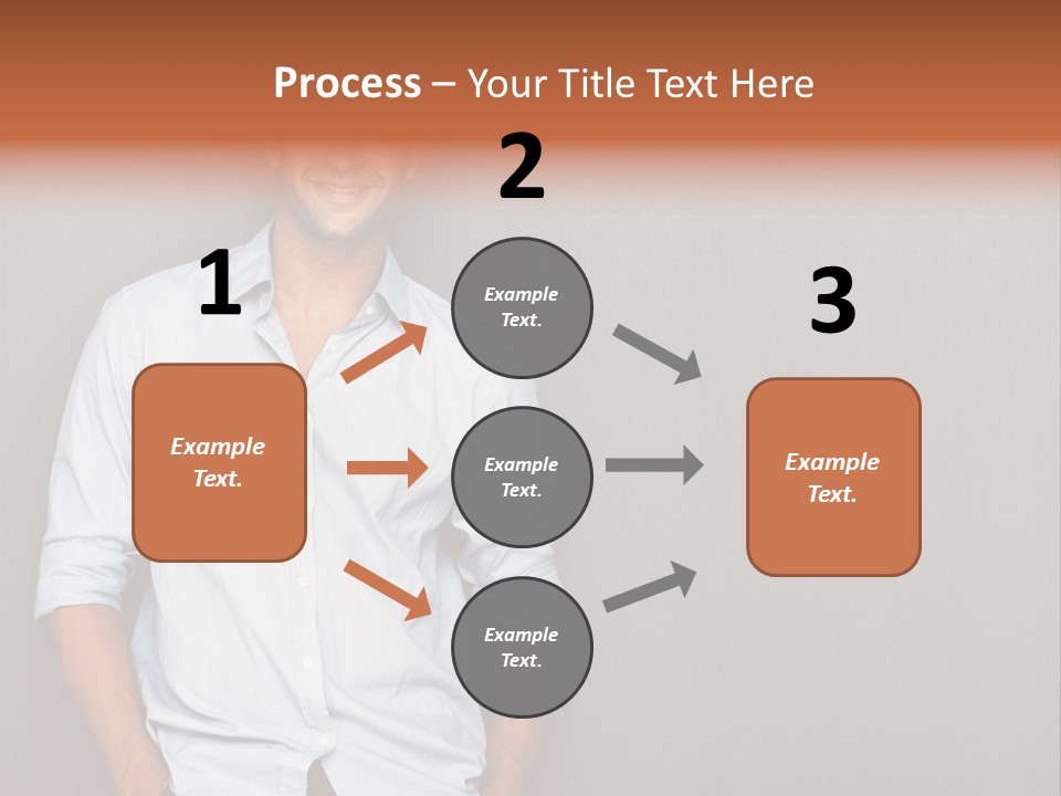 Chair Human Communication PowerPoint Template