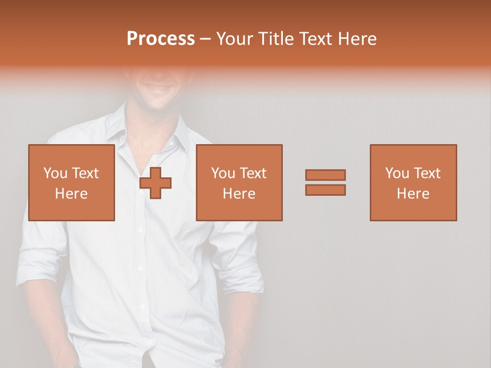 Chair Human Communication PowerPoint Template