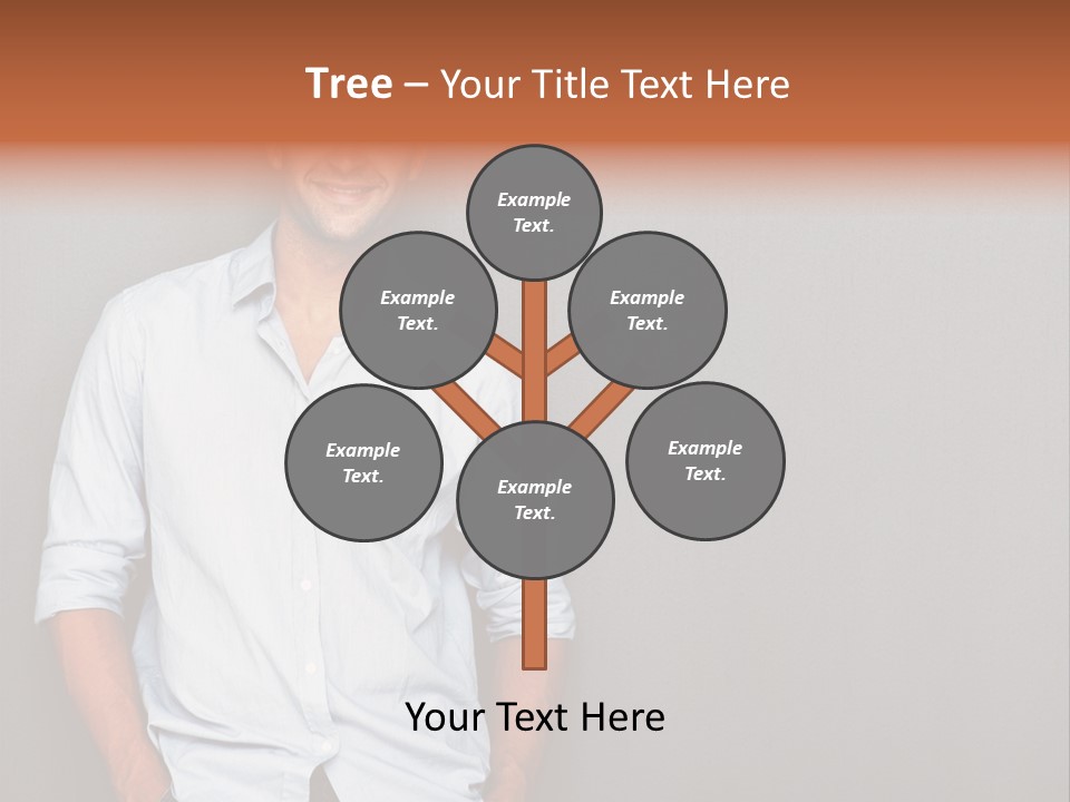 Chair Human Communication PowerPoint Template