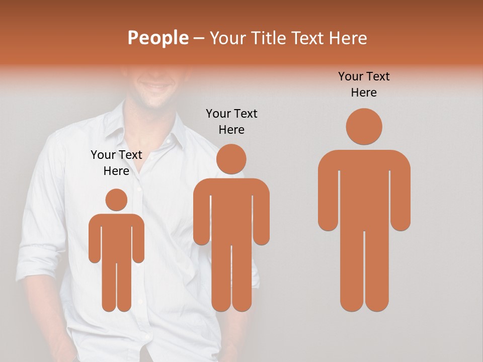 Chair Human Communication PowerPoint Template