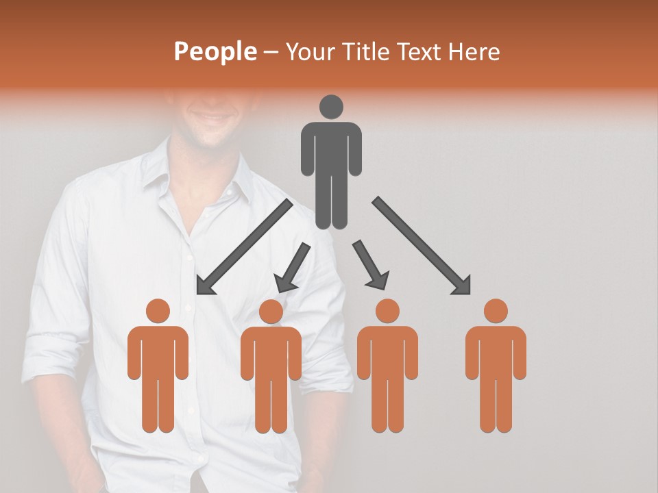 Chair Human Communication PowerPoint Template