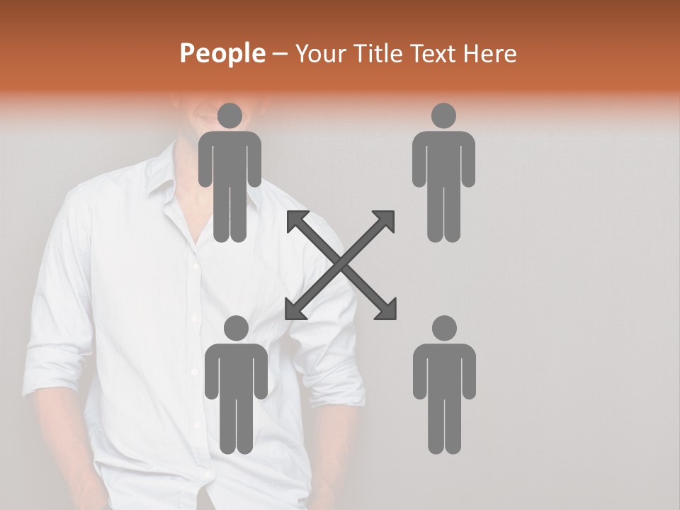 Chair Human Communication PowerPoint Template