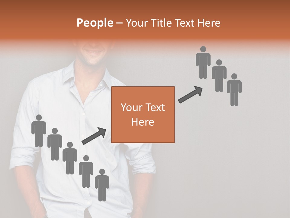 Chair Human Communication PowerPoint Template