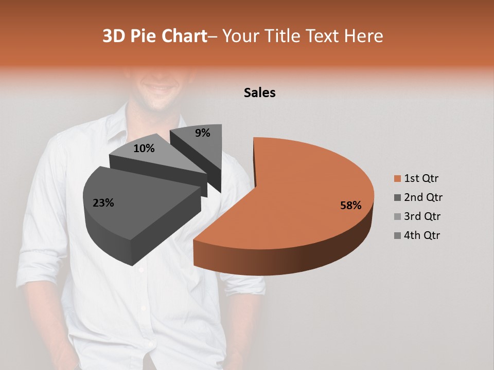 Chair Human Communication PowerPoint Template