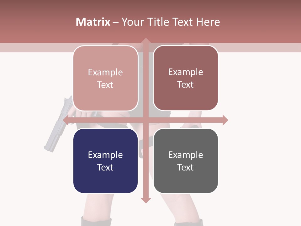 Happy Management Writing PowerPoint Template