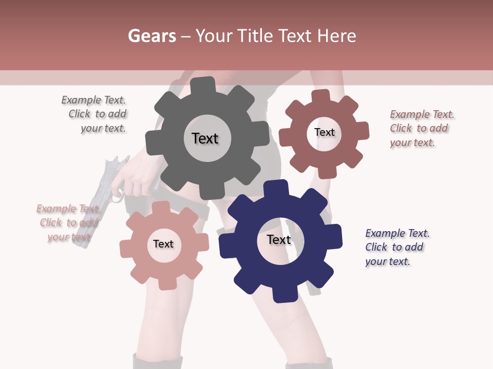 Happy Management Writing PowerPoint Template