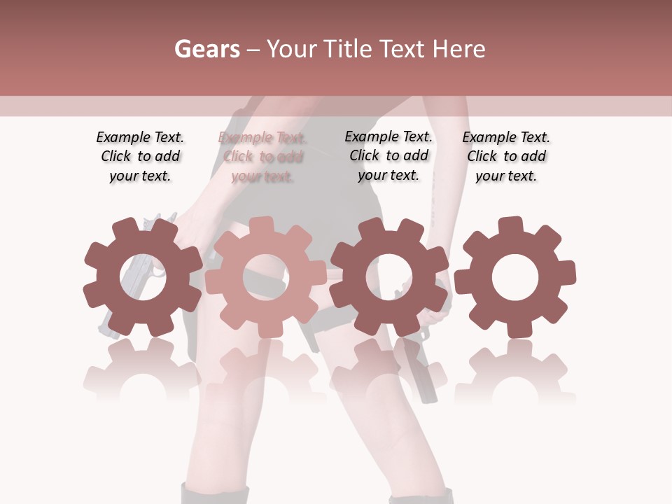 Happy Management Writing PowerPoint Template