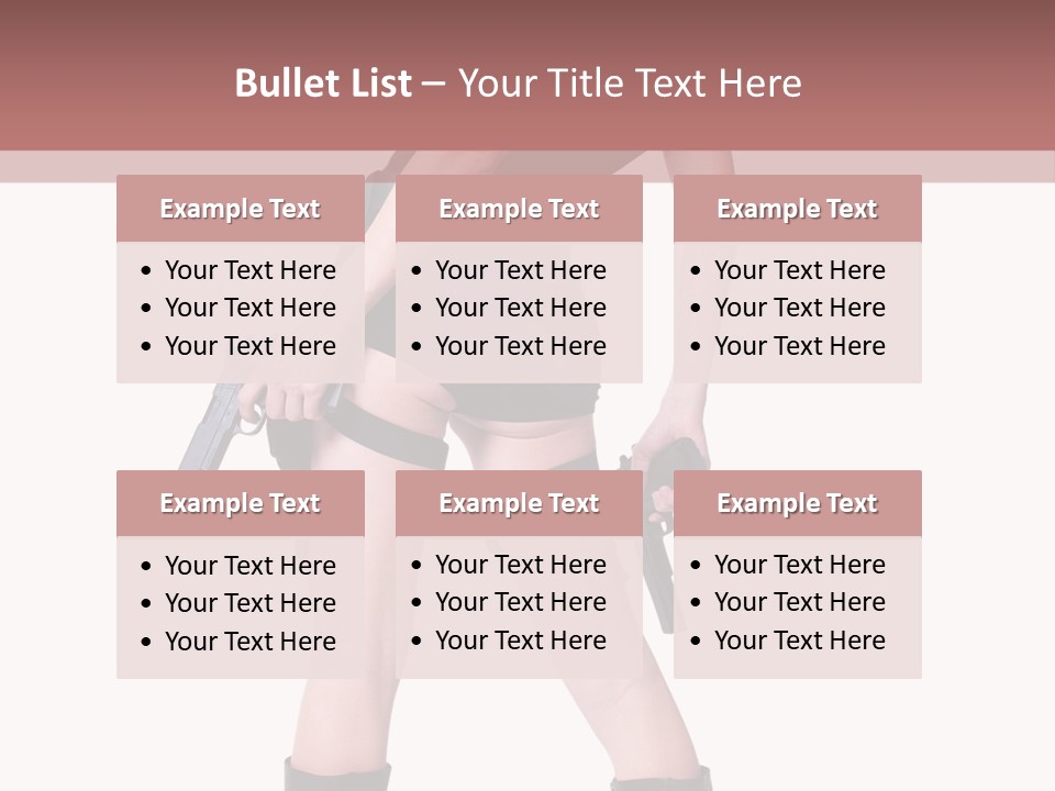 Happy Management Writing PowerPoint Template