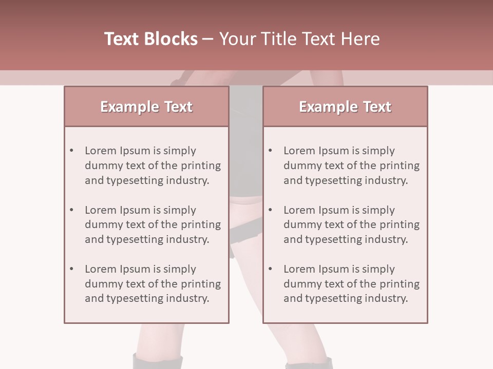 Happy Management Writing PowerPoint Template
