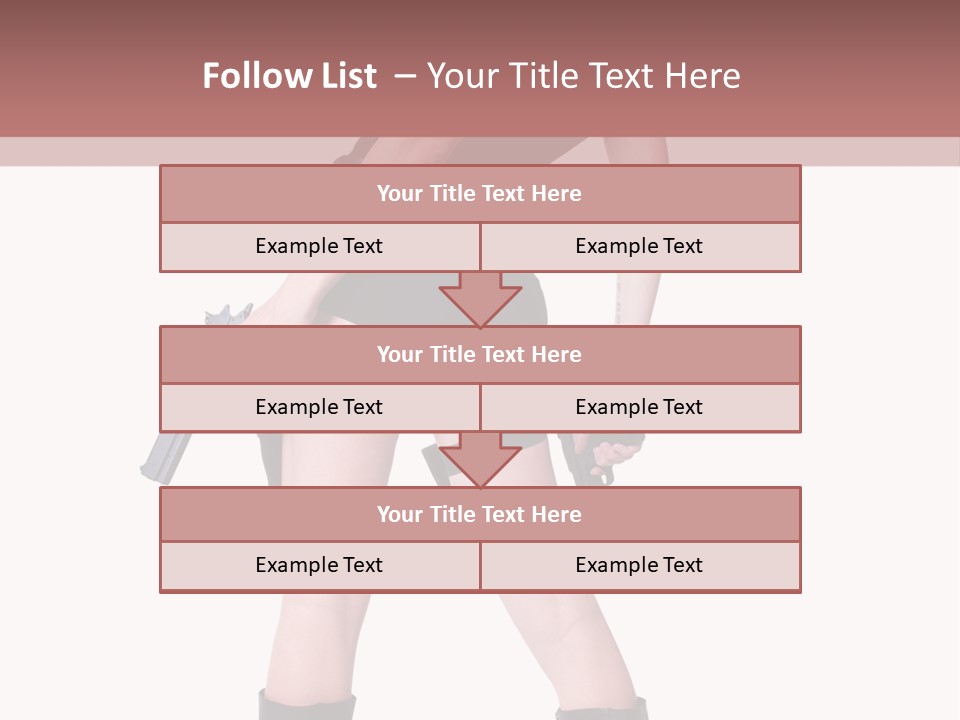 Happy Management Writing PowerPoint Template