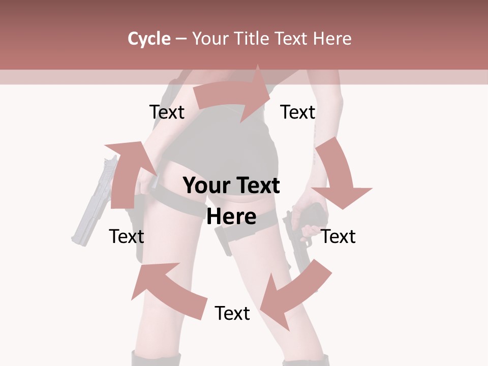 Happy Management Writing PowerPoint Template