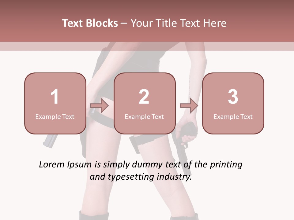 Happy Management Writing PowerPoint Template