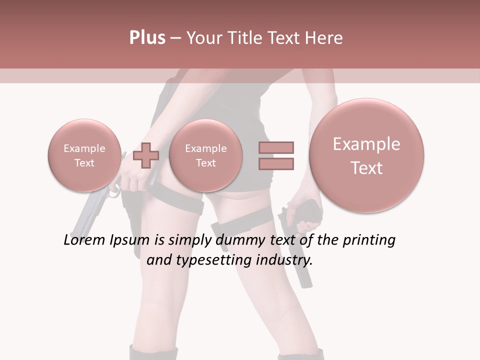 Happy Management Writing PowerPoint Template