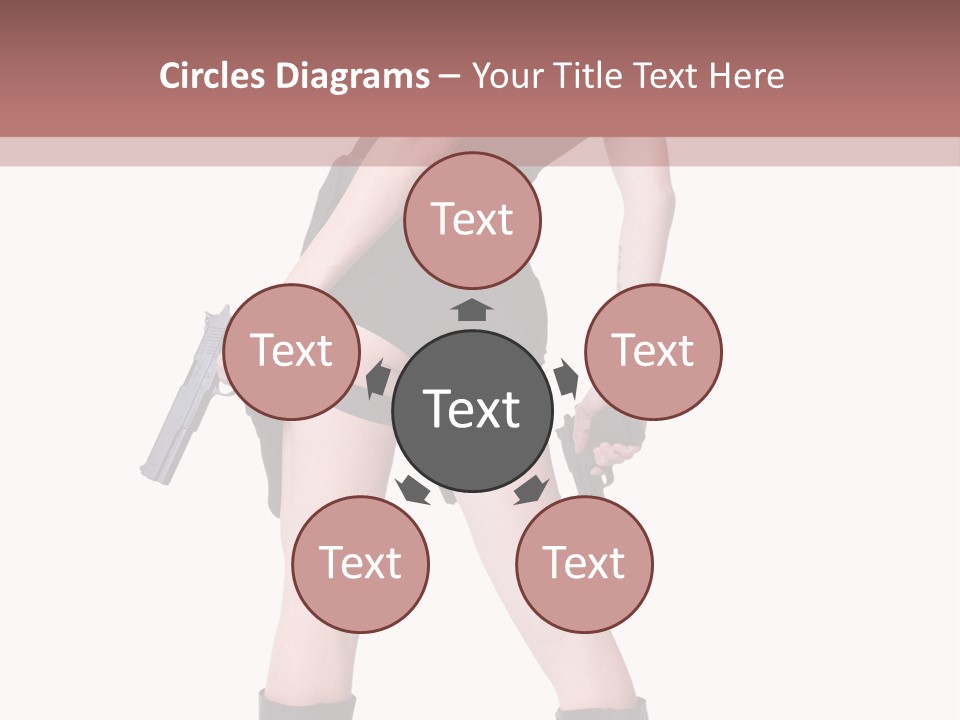 Happy Management Writing PowerPoint Template