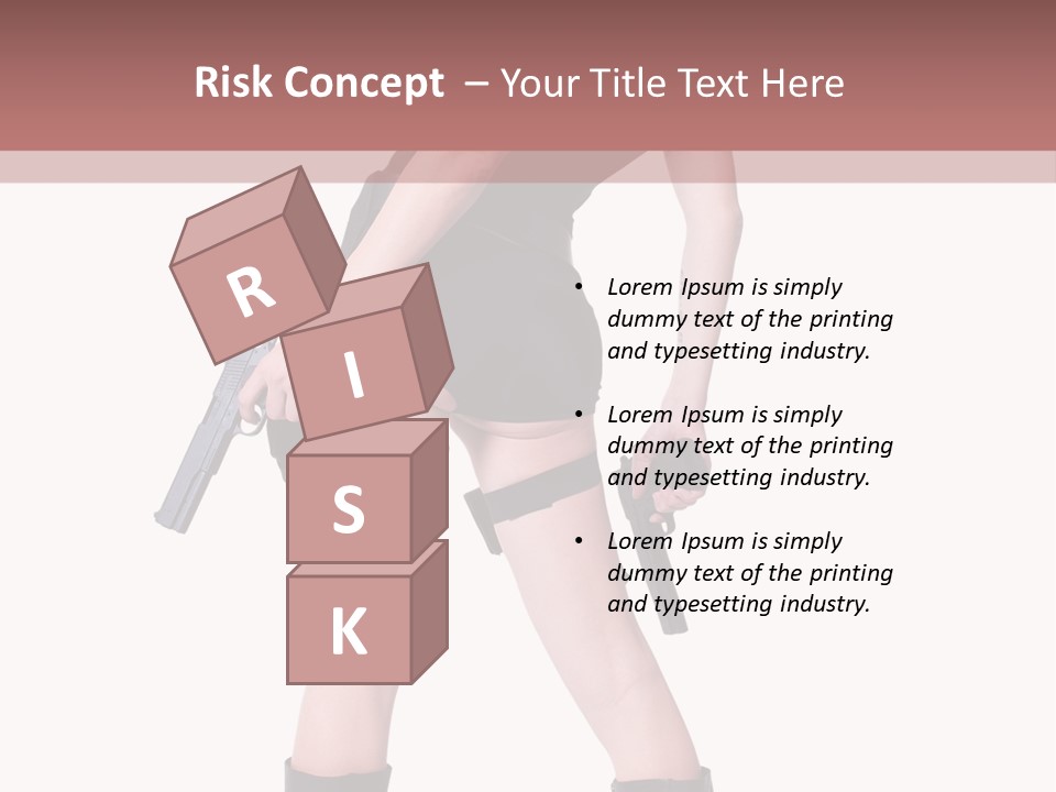 Happy Management Writing PowerPoint Template