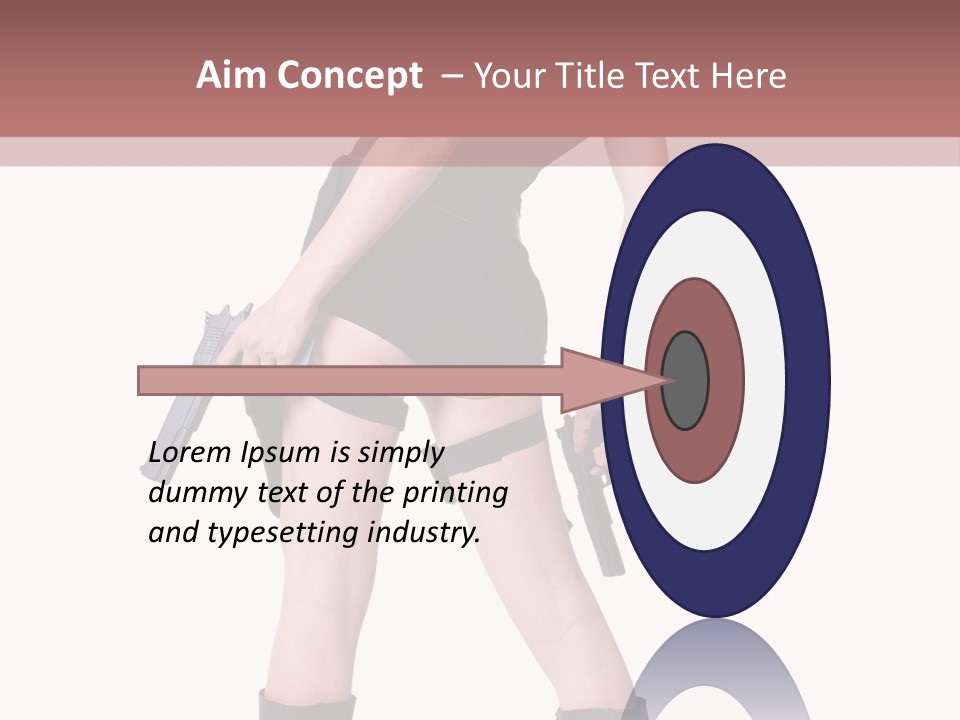 Happy Management Writing PowerPoint Template