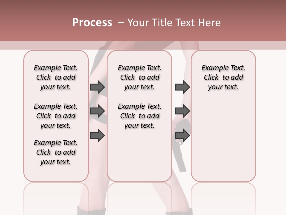 Happy Management Writing PowerPoint Template