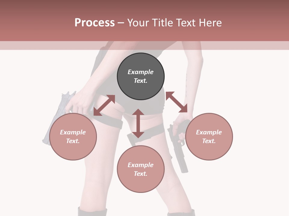 Happy Management Writing PowerPoint Template