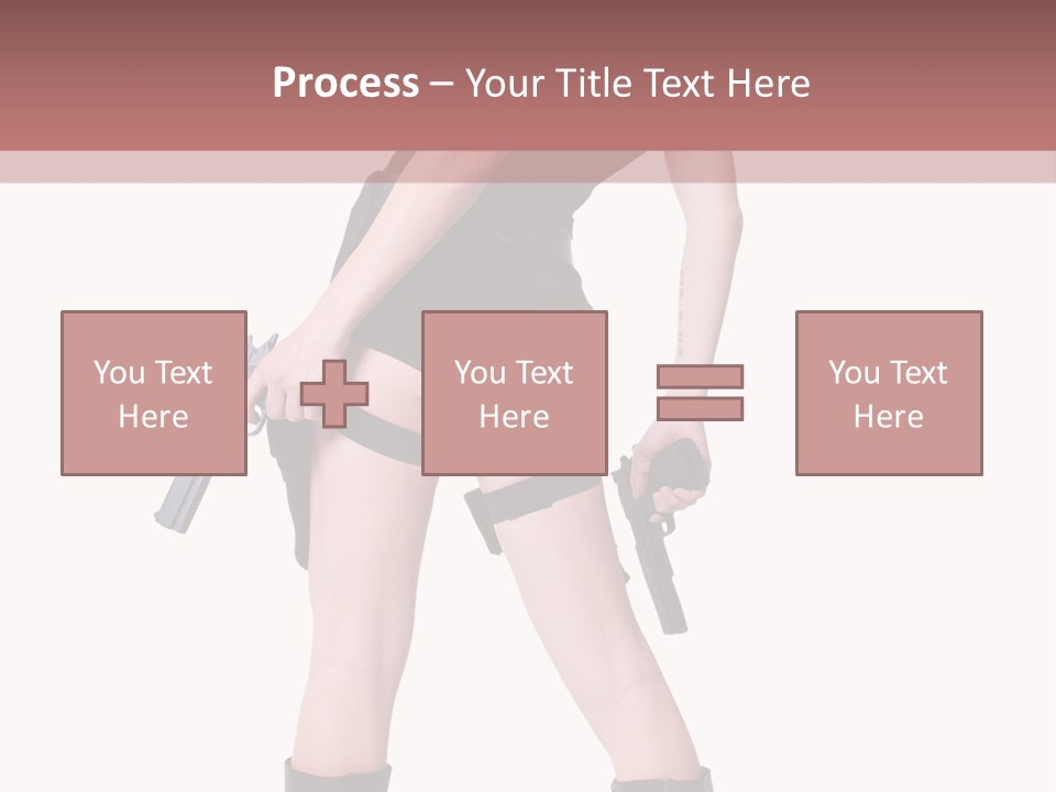 Happy Management Writing PowerPoint Template